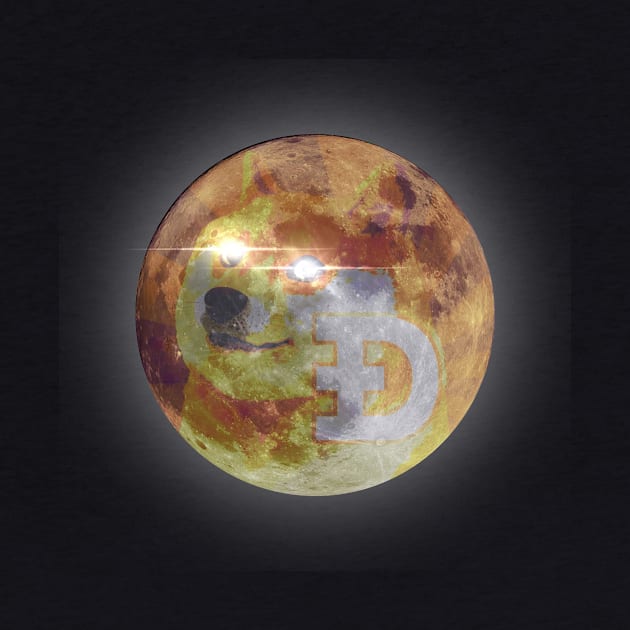 Doge moon by happymonday